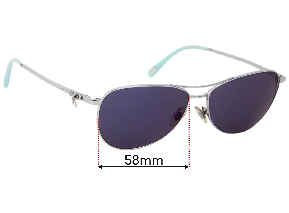 【専用】Tiffany & Co. Tiffany & Co TF 3044 58mm Replacement Lenses